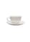 Liying 12Pcs Porcelain Cups And Saucers Set - White Coffee Set - 90Ml Cup 6Pcs And Saucer 6Pcs Set For Idle Turkish Coffee, Espresso, Cappuccino
