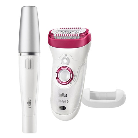 werkzaamheid opslag Vies Buy Braun SE9538 Silk Epil 9 Face And Body Epilator Online - Shop Beauty &  Personal Care on Carrefour UAE