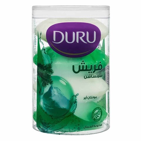 Duru Fresh Sensation Mountain Air Soap - 100 gram - 4 Count