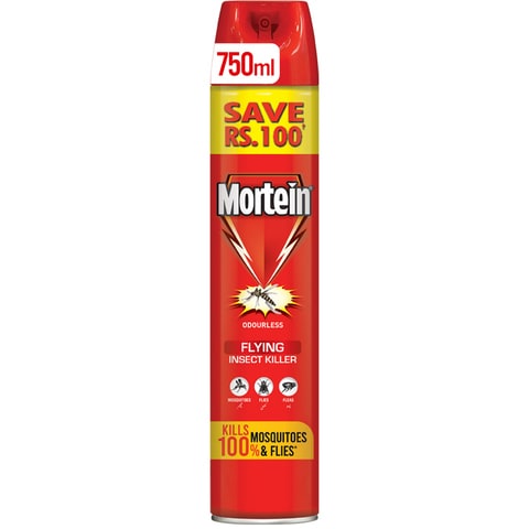 Mortein Odourless Flying Insect Killer Faster Spray 750 ml