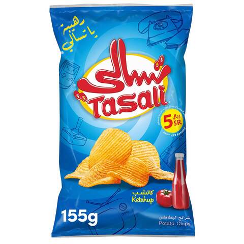 اشتري تسالي شرائح البطاطس بالكاتشب 180 جرام في السعودية