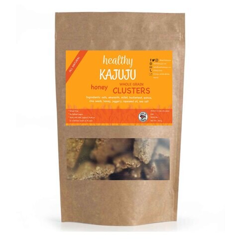 Healthy Kajuju Honey Whole Grain Clusters 500g
