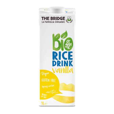 The Bridge Bio Rice Drink Vanilla 1L
