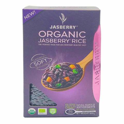 Jasberry Organic Rice 500g