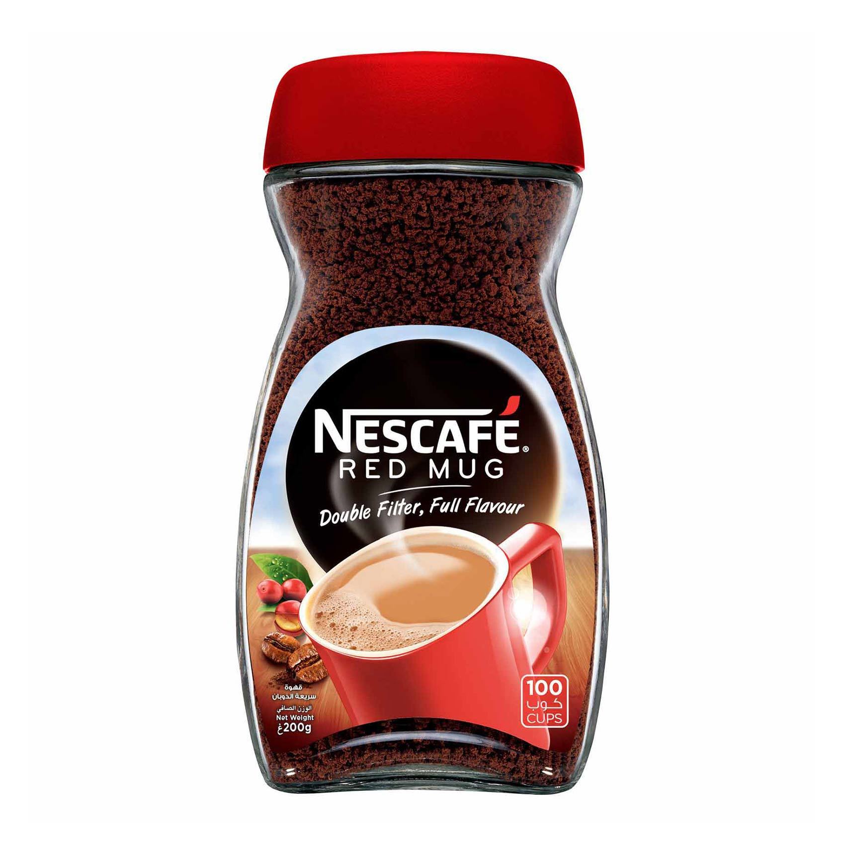 Buy Nescafe red mug instant coffee 200 g Online Shop Beverages on