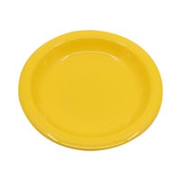 Hoover Round Soup Plate Yellow 24cm