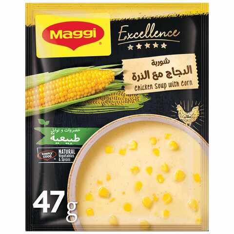 Maggi Excellence Chicken with Corn Soup 47g