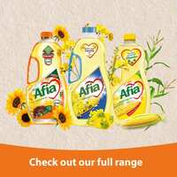 Afia Pure Sunflower Oil Enriched with Vitamins A D &amp; Zinc Bottle  1.5L