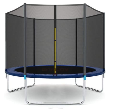 Trampoline 6FT , High Quality Kids Trampoline Fitness Exercise Equipment Outdoor Garden Jump Bed Trampoline With Safety Enclosure