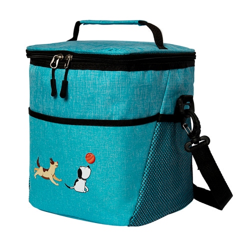 Square insulated lunch sales bag