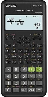 Casio FX82ES Plus Black Display Scientific Calculator with 252 Functions