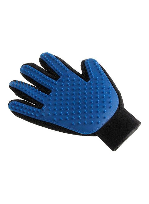 Buy Generic Pets Massage And Bath Glove Blue/Black in Saudi Arabia