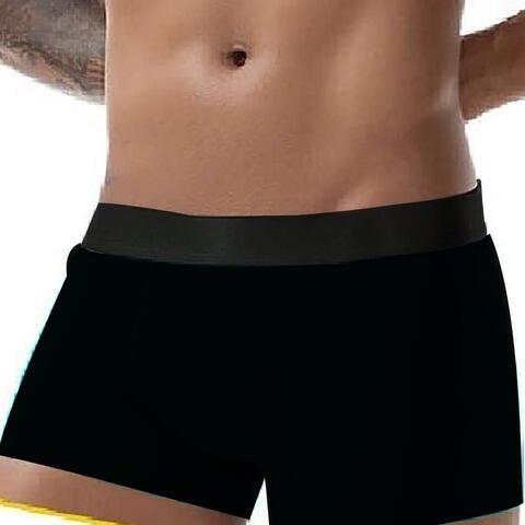 Aiwanto 2Pcack Underwear for Men s Underwear Shorts Black Inner Wear Brief 2XL