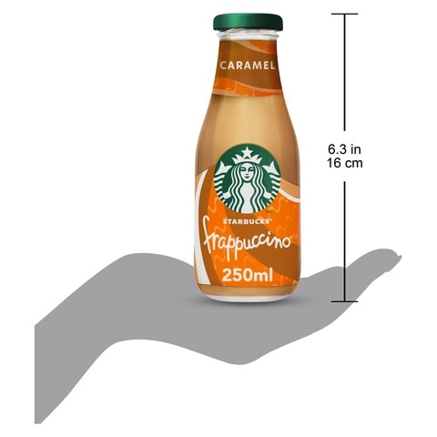 Starbucks Frappuccino Caramel Coffee Drink Bottle 250ml