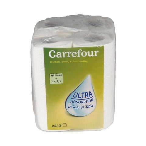 Carrefour Kitchen Towel 4 Pieces
