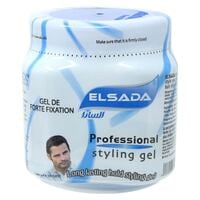 Elsada Professional Long Lasting Hold Styling Hair Gel Clear 1L