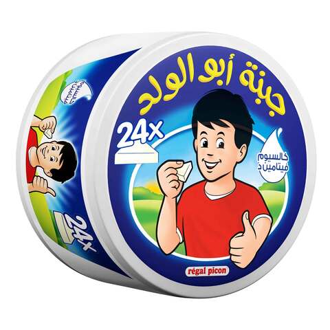 اشتري جبنة ابوالولد جبنة مثلثات ، 24 قطعة ، 360جرام في السعودية