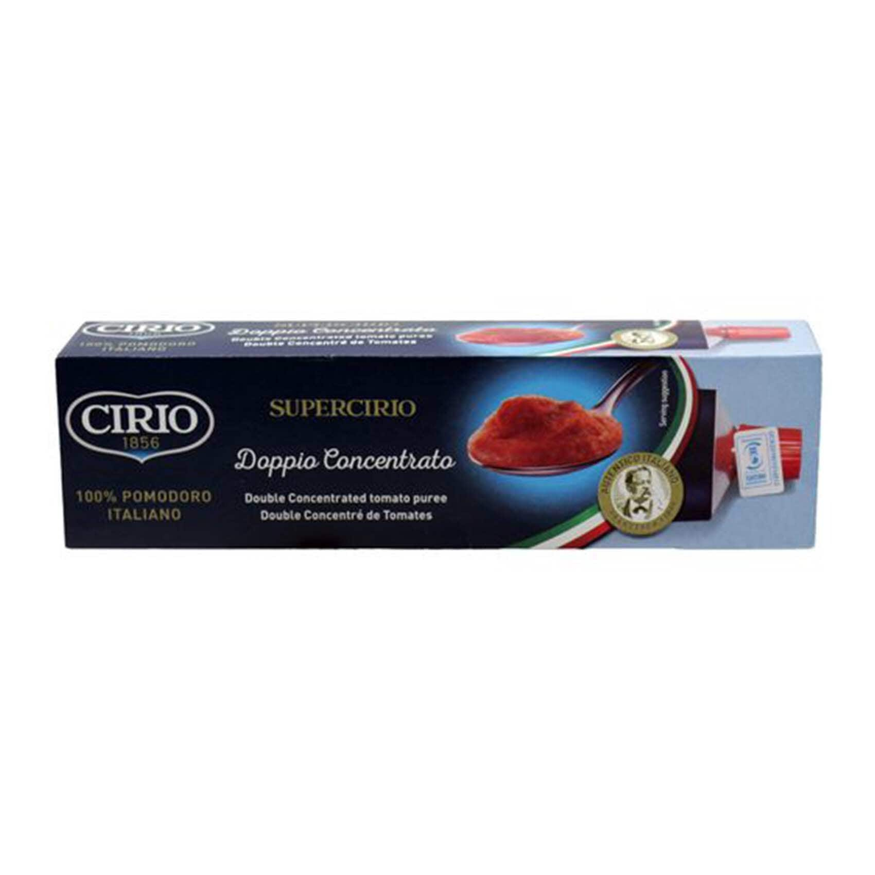 Buy Cirio Double Concentrated Tomato Puree Tube 140 Gr