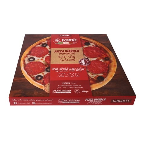 Al Forno Pizza Diavola Pepperoni 390g