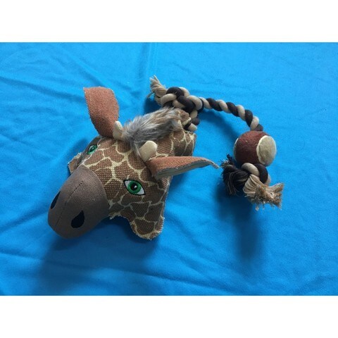 Nutra Pet Giraffe Dog Toy