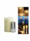 Generic Set Of 2 Flameless LED Candle Light With Remote Control Ivory 3X5Centimeter
