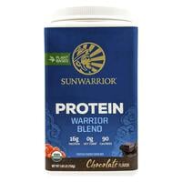 Sunwarrior Organic Protein Warrior Blend Chocolate Flavour Dietary Supplement 750g