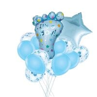 It&rsquo;s a boy Balloon Set [14 Pieces] Baby Shower Decorations for Boy, Baby Boy Balloons for Birthday Party Decoration Gender Reveal Supplies