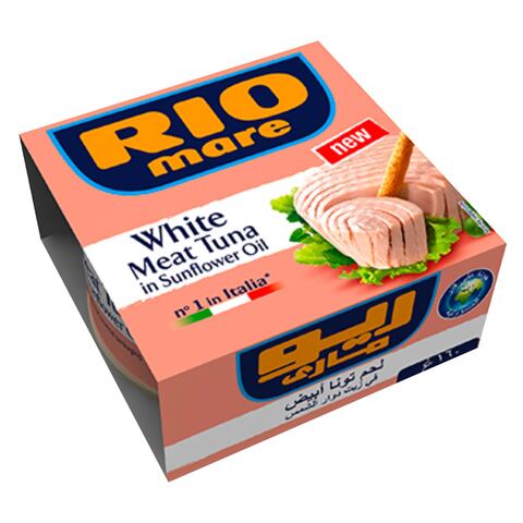 Rio Mare White Meat Tuna In Sunflower Oil 160g