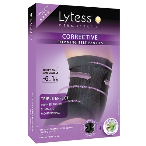 Lytess Corrective Slimming  Belt Panties Black Size: XXL