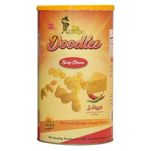 Mr.Krisps Doodles Spicy Cheese 80g