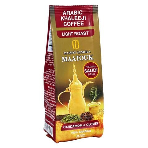Maatouk Arabic Khaleeji Coffee Light Roast Premium Blend 250g