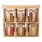 Master Chef Spice Rack 6 Jars Set 450ml