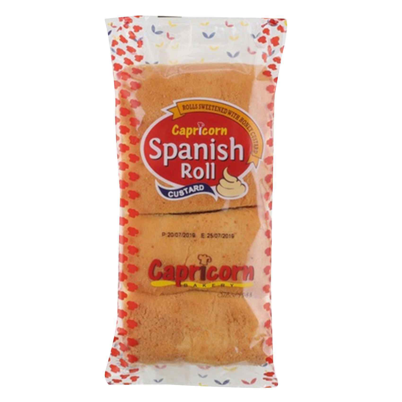 Buy Capricorn Custard Spanish Bread Rolls Online Shop Bakery on
