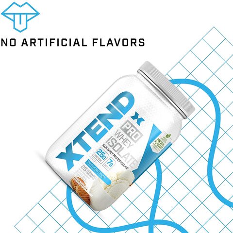 Scivation Xtend Pro Protein Powder Vanilla Ice Cream   100% Whey Protein Isolate   Keto Friendly + 7G Bcaas With Natural Flavors   Gluten Free Low Fat Post Workout Drink   1.8Lbs