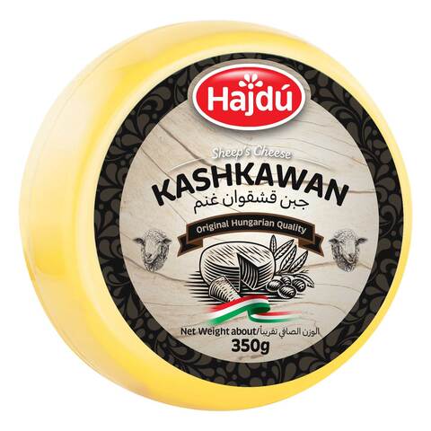 Hajdu Kashkaval Sheep Milk Full Fat Hungarian Cheese 350g