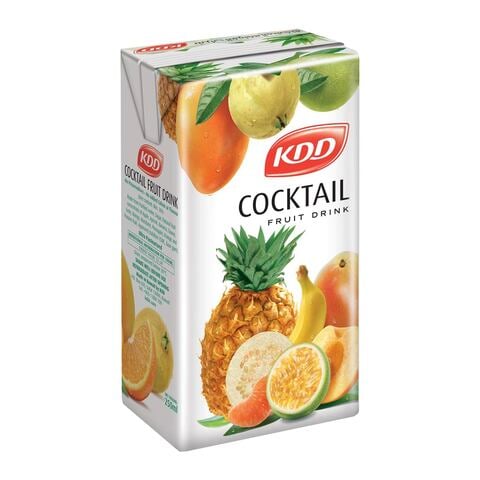 Buy KDD Soft Drink Fruit Cocktail 180ml in Saudi Arabia