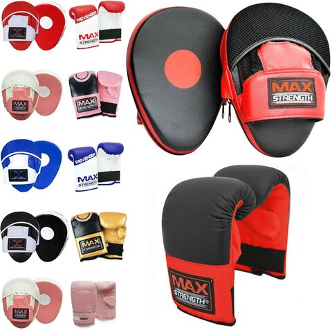 Boxing gloves store and sparring pads