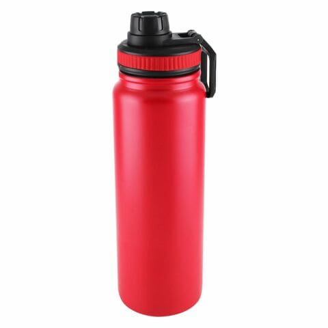 Nessan Stainless Steel Vacuum Bottle Red 750ml