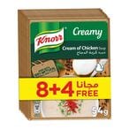 Buy KNORR CREAM OF CHICKEN SOUP 54G 8+4 FREE in Kuwait