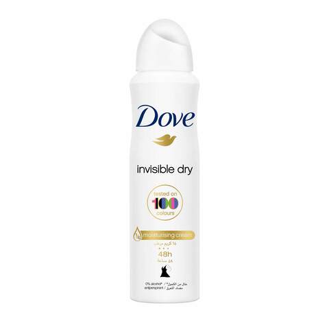 Dove Women Antiperspirant Deodorant Spray For Refreshing 48-Hour Protection Invisible Dry Alcohol