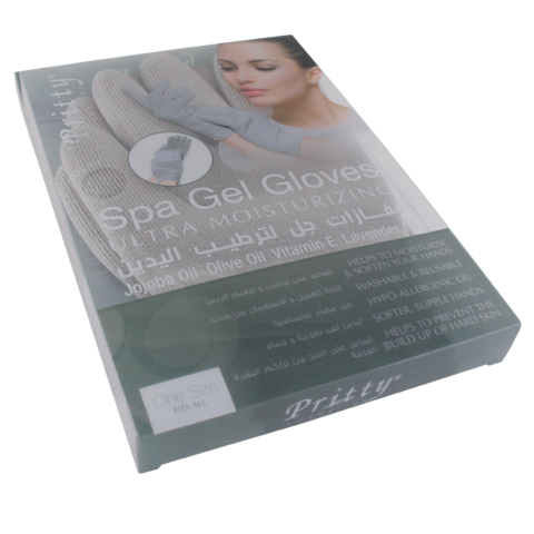 Pritty Spa Gel Hand Gloves Gray