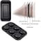 2 Pcs, 6 Cups Cupcake Tray + Loaf Pans, Nonstick Brownie Cake Pan, Carbon Steel Bakeware for Oven, Baking Muffin Tray Tool Mold