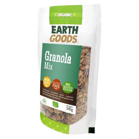 Earth Goods Organic Gluten Free Granola Mix 340g