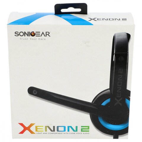 Sonicgear Headset Xenon-2 Black