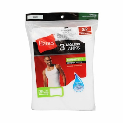 Hanes Men's Big White Pack of 7 Tagless 2XL-2XG Full Rise Briefs With  Comfort Flex Waist Band at  Men's Clothing store