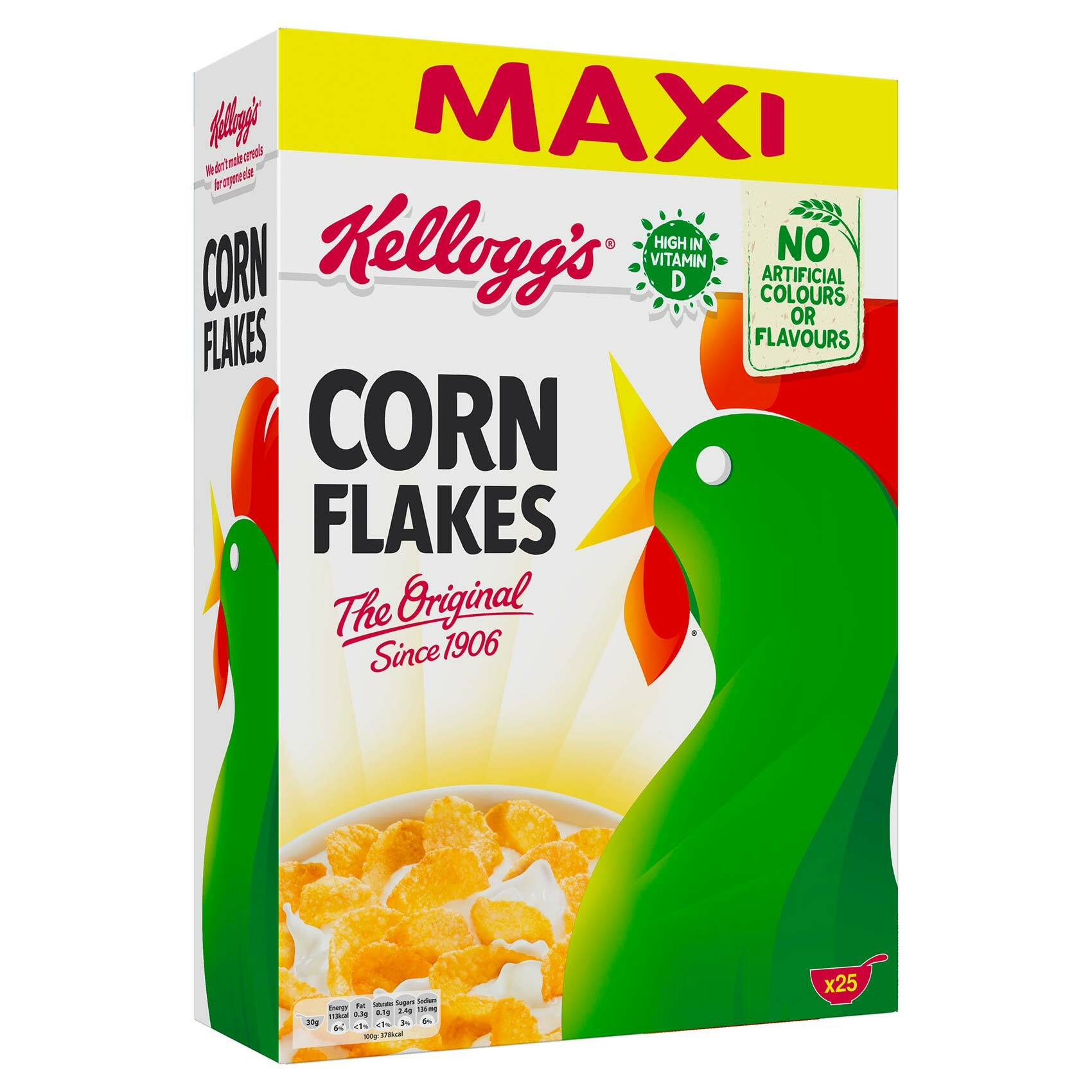 Buy Kellogg's corn flakes the original 750 g Online Shop Food