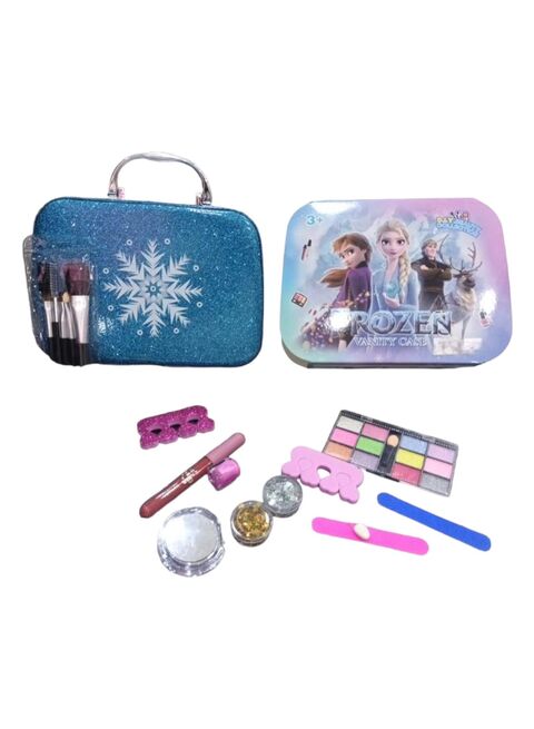 Generic DIY Frozen Vanity Case Beauty Pretend Playset For Girls