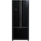 Hitachi 435L Net Capacity French Bottom Freezer Refrigerator Glass Black RWB710PUK9GBK