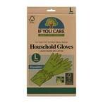 اشتري If You Care Household Gloves Large Green 2 count في الامارات