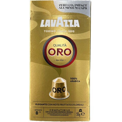 Lavazza Qualità Oro Compatibile con Nespresso Original 10 Capsule 55 g